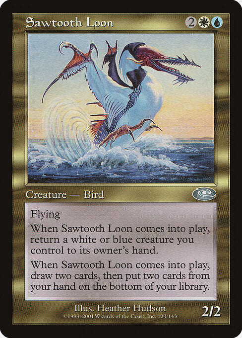 Sawtooth Loon – Planeshift (PLS-123) Magic: The Gathering card | LC-REM-20260804-15526175473996-31b0a87f-e946-4ef1-b30d-fe32c19a0f52 Image principale du produit