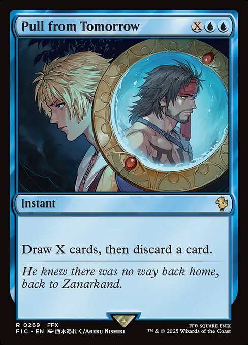 Pull from Tomorrow – Final Fantasy Commander (FIC-269) Magic: The Gathering card | LC-REM-20260804-15339632361804-31d56cda-ee00-4037-a2e3-e17286750b0b Hoofdafbeelding