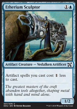 Etherium Sculptor - Duel Decks: Elves vs. Inventors (Common) [DDU-37] Hoofdafbeelding