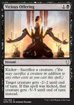 Vicious Offering - Dominaria (Common) [DOM-110] Immagine principale del prodotto