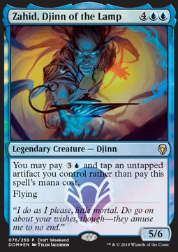 Zahid, Djinn of the Lamp - Release Promos (Rare) [REL-76] Hoofdafbeelding