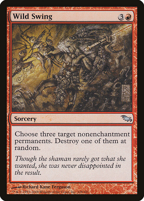 Wild Swing – Shadowmoor (SHM-108) Magic: The Gathering card | LC-REM-20260804-15339704123724-320ade77-30be-4930-80ca-86028c010b1b