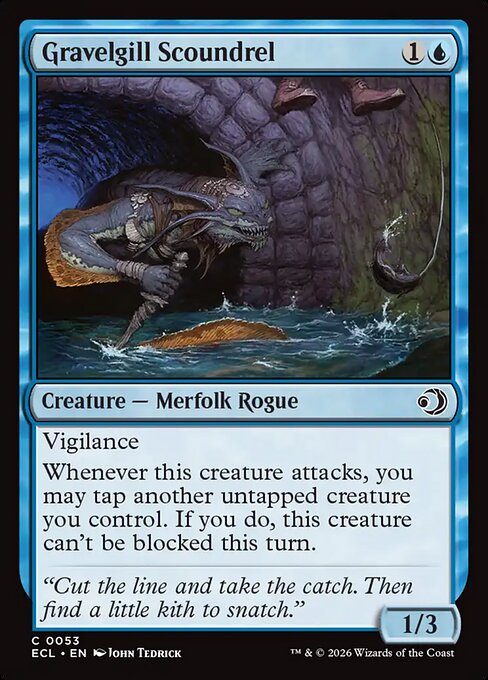 Gravelgill Scoundrel – Lorwyn Eclipsed (ECL-53) Magic: The Gathering card