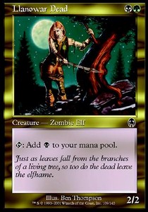Llanowar Dead - Apocalypse (Common) [APC-109] Imagen principal del producto