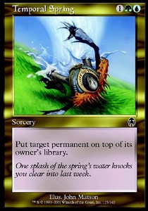 Temporal Spring - Apocalypse (Common) [APC-125] Imagen principal del producto