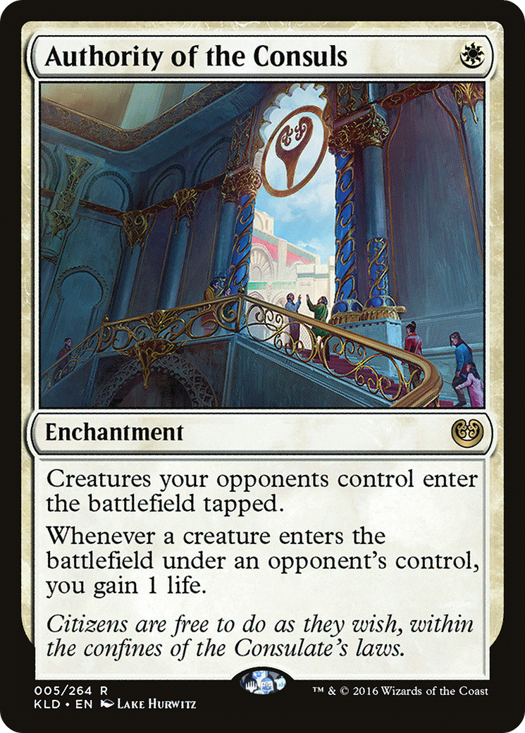 Authority of the Consuls – Kaladesh 5 – Magic: The Gathering single card Hauptbild