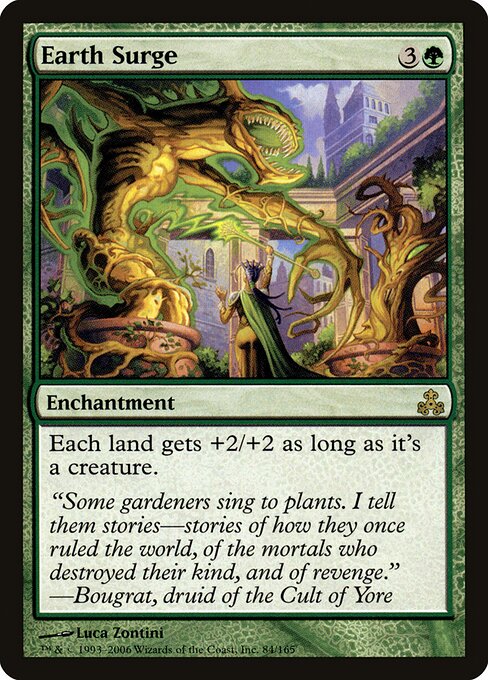 Earth Surge – Guildpact (GPT-84) Magic: The Gathering card