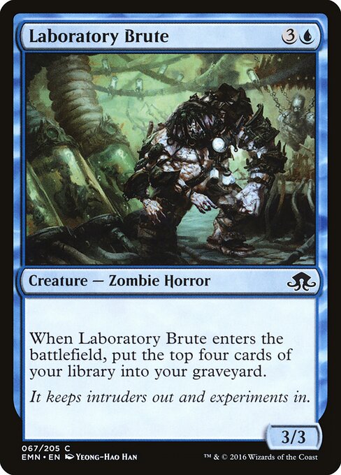 Laboratory Brute – Eldritch Moon (EMN-67) Magic: The Gathering card