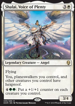 Shalai, Voice of Plenty - Dominaria (Rare) [DOM-35] Hover Image