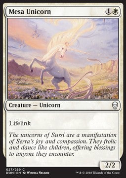 Mesa Unicorn - Dominaria (Common) [DOM-27] Hover Image