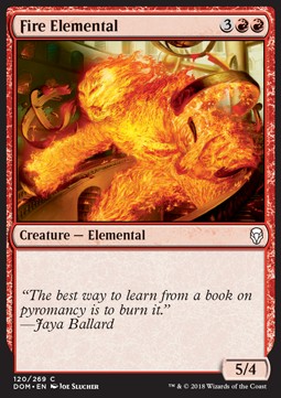 Fire Elemental - Dominaria (Common) [DOM-120]