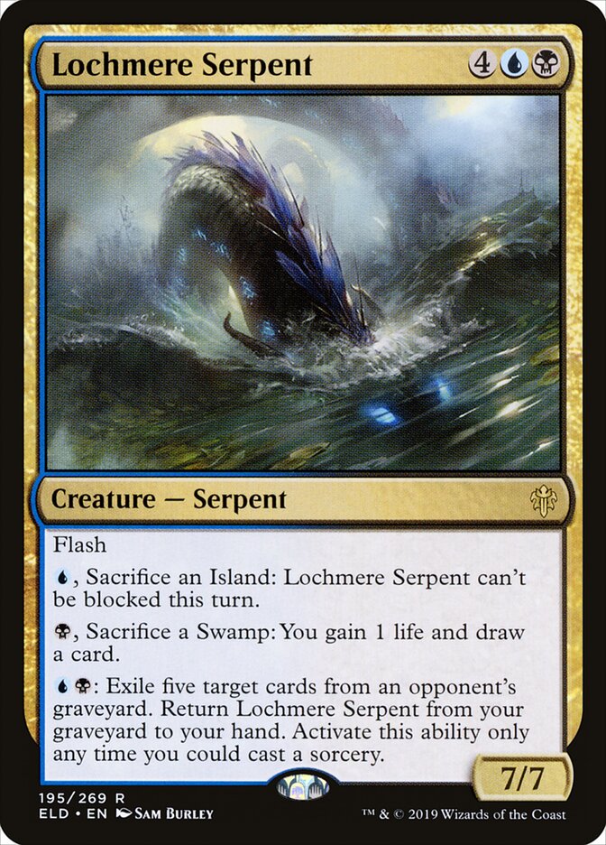 Lochmere Serpent - Throne of Eldraine (Rare) [ELD-195] Imagen principal del producto