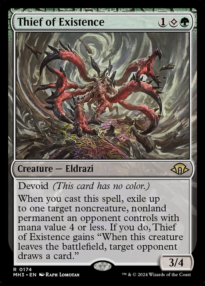 Thief of Existence - Modern Horizons 3 (Rare) [MH3-174]