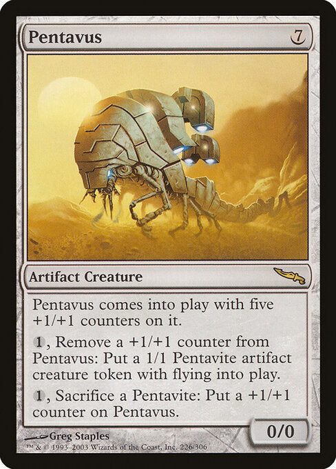 Pentavus – Mirrodin (MRD-226) Magic: The Gathering card