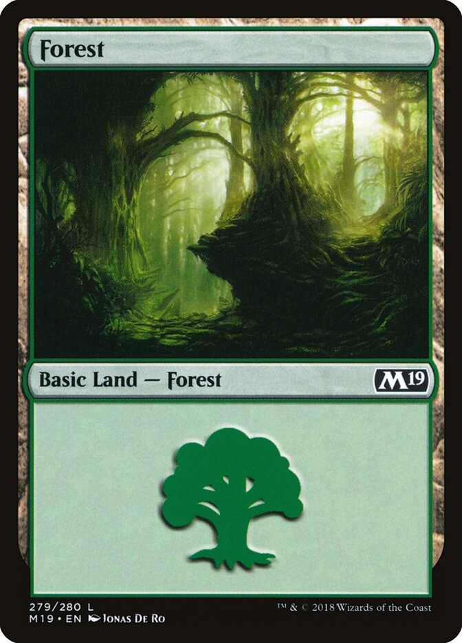 Forest (V.3) - Core 2019 (Land) [M19-279] Imagen principal del producto