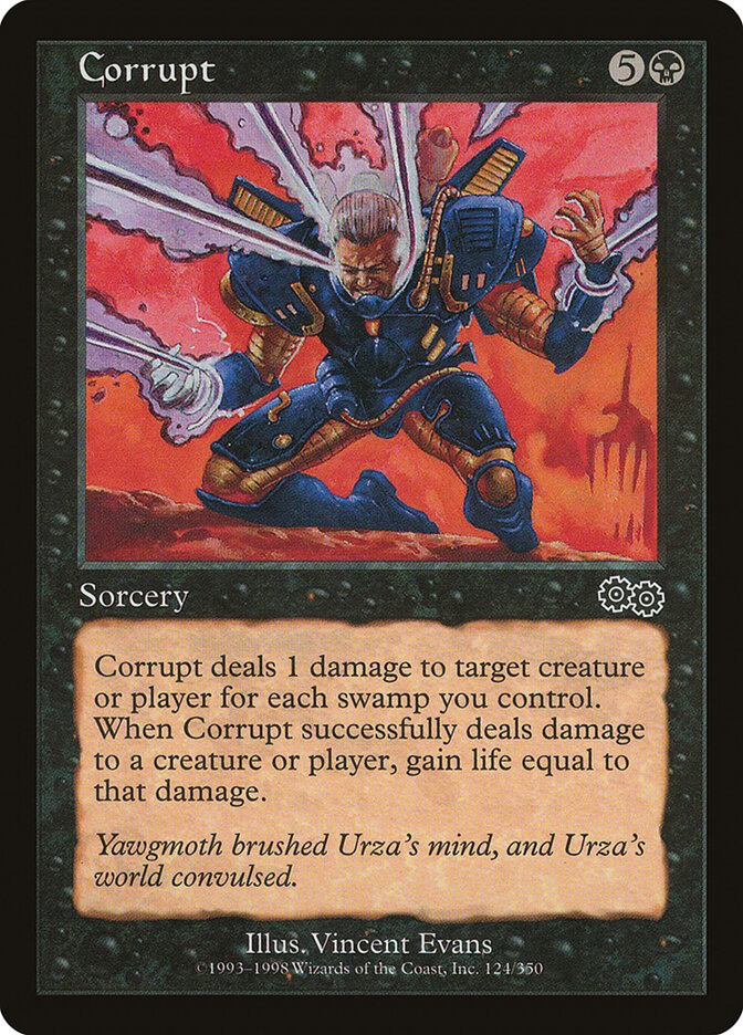 Magic-kaart Corrupt USG-124 uit Urza's Saga (Common)