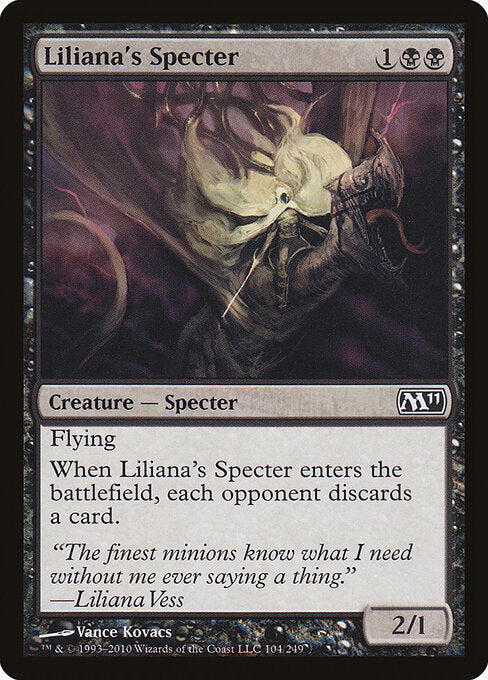 Liliana's Specter – Magic 2011 (M11-104) Magic: The Gathering card Imagen principal del producto