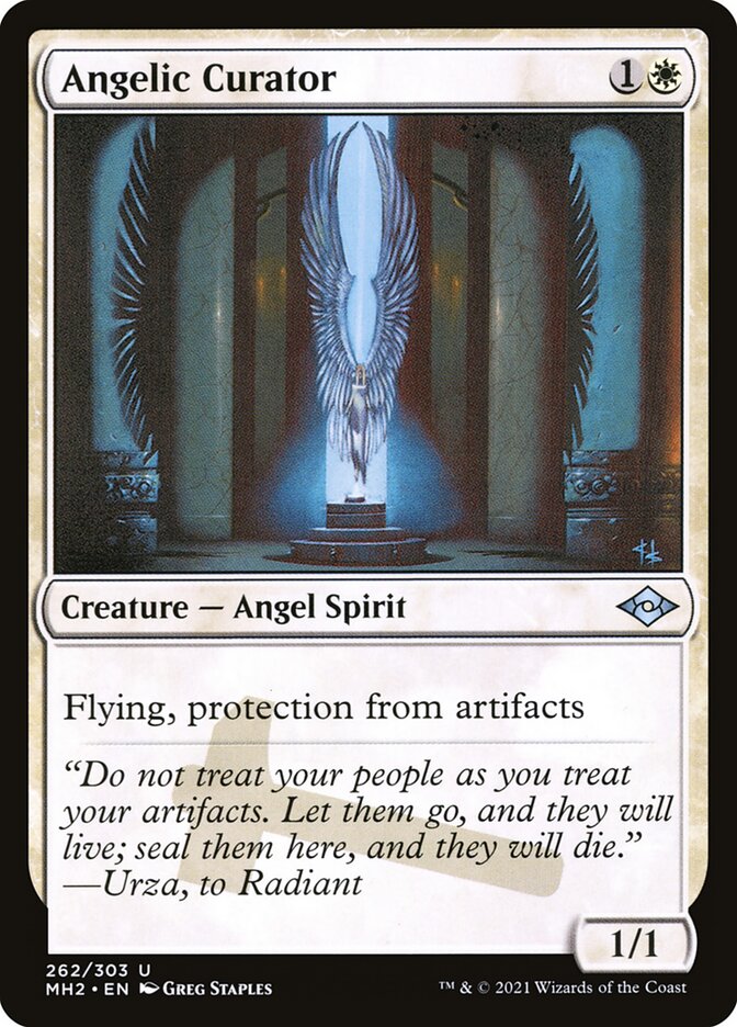 Angelic Curator (V.1) - Modern Horizons 2 (Uncommon) [MH2-262] Immagine principale del prodotto