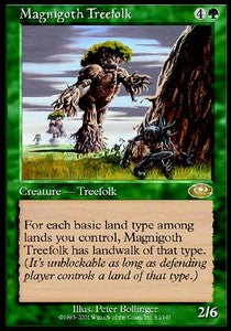 Magnigoth Treefolk - Planeshift (Rare) [PLS-82] Main image