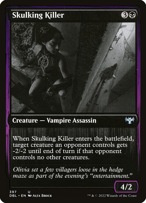 Skulking Killer – Innistrad: Double Feature (DBL-397) Magic: The Gathering card Main image