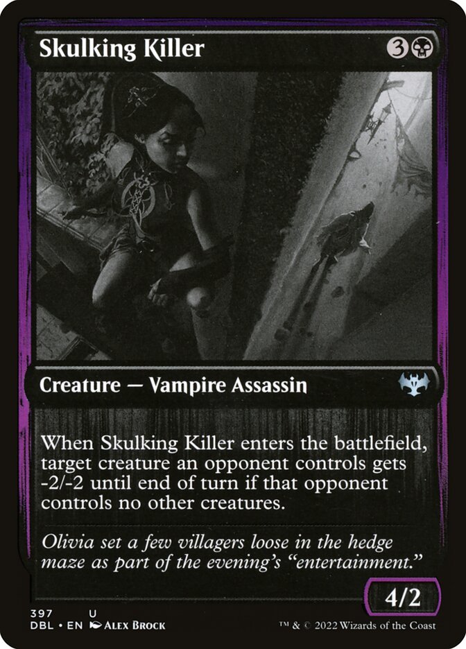 Skulking Killer - Innistrad: Double Feature (Uncommon) [DBL-397] Image principale du produit