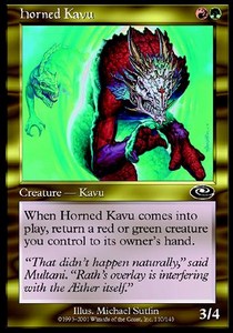 Horned Kavu - Planeshift (Common) [PLS-110] Main image