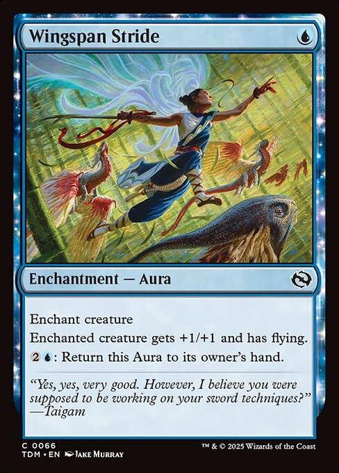 Wingspan Stride – Tarkir: Dragonstorm (TDM-66) Magic: The Gathering card | LC-REM-20260804-15401909780812-339a0e24-c332-4558-bb60-f5504ddde88c