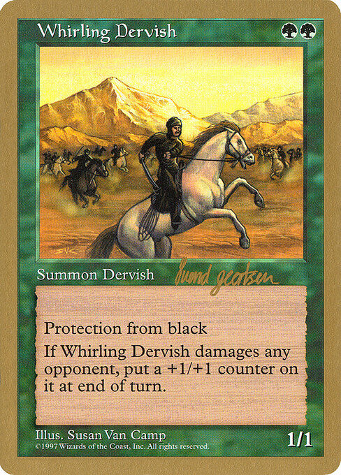 Magic-kaart Whirling Dervish WC97-sg341 uit WCD 1997: Svend Geertsen (Special) Imagen principal del producto