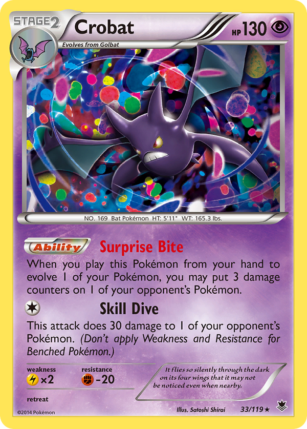 Crobat – Phantom Forces 33 – Pokémon TCG single card