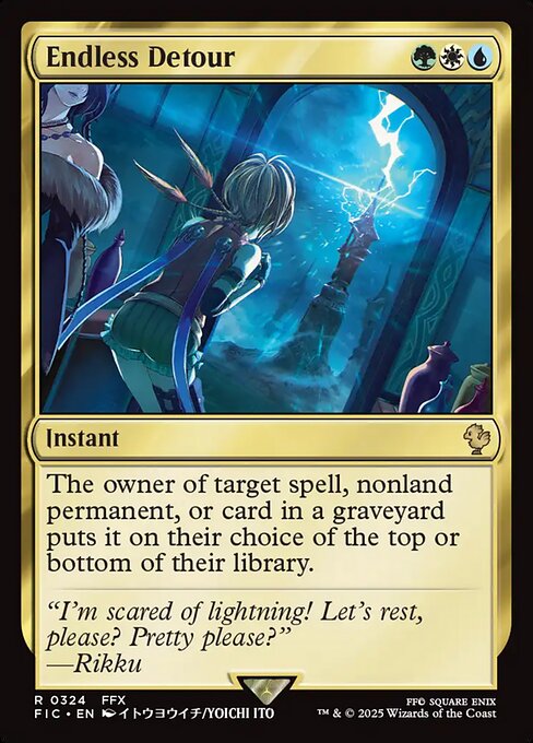 Endless Detour – Final Fantasy Commander (FIC-324) Magic: The Gathering card | LC-REM-20260804-15339554505036-33a37435-bd6c-4330-8138-98a2afa36e54