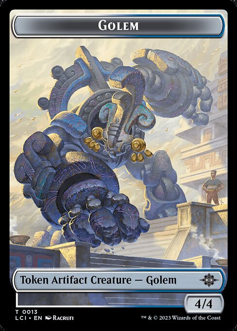 Golem – The Lost Caverns of Ixalan Tokens (TLCI-13) Magic: The Gathering card | LC-REM-20260804-15393057243468-33a88096-dcfd-4acb-a092-b51507edd13e Hauptbild