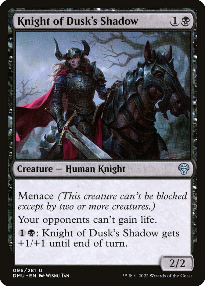 Knight of Dusk's Shadow - Dominaria United (Uncommon) [DMU-96]