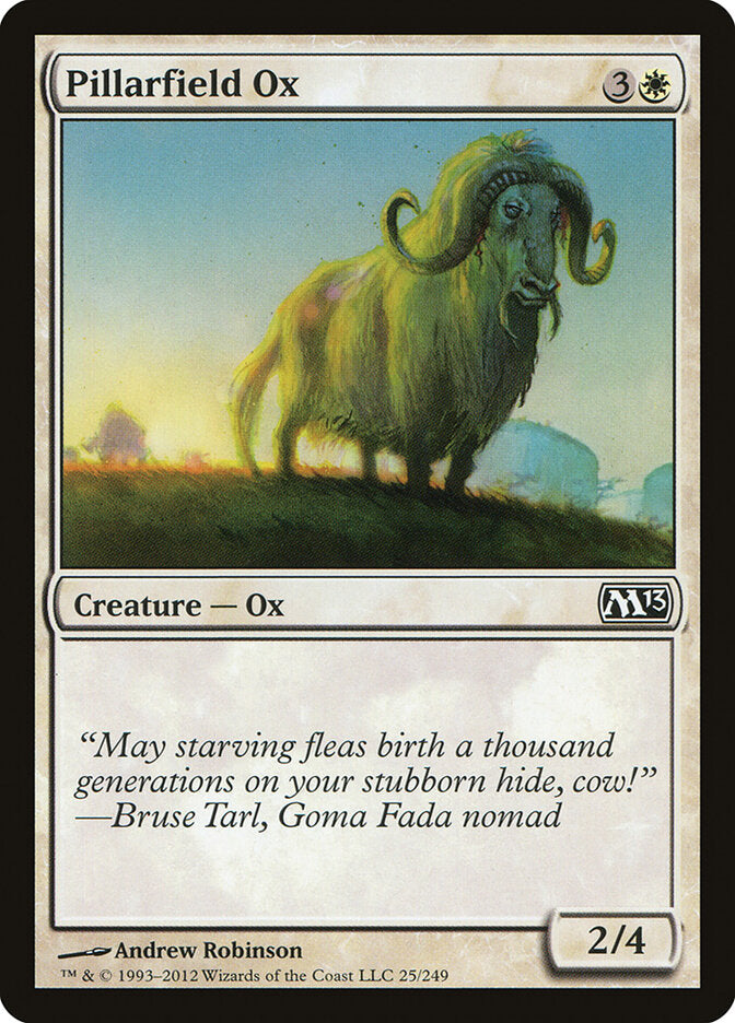 Pillarfield Ox - Magic 2013 (Common) [M13-25] Imagen principal del producto