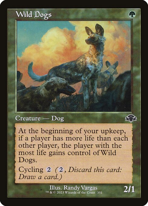 Wild Dogs – Dominaria Remastered (DMR-351) Magic: The Gathering card | LC-REM-20260804-15151268135244-33ea0b6a-c0f1-49f8-bbd1-fed61ef0c0f3
