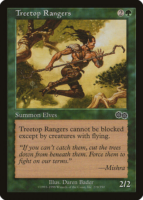 Treetop Rangers – Urza's Saga (USG-279) Magic: The Gathering card | LC-REM-20260804-15353645171020-33f1a343-250b-4a30-a3b5-296282a70446