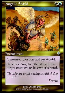 Angelic Shield - Invasion (Uncommon) [INV-228] Hover Image
