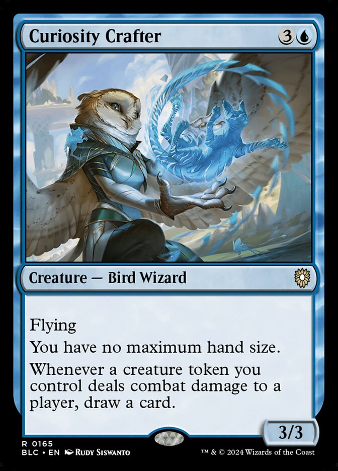 Curiosity Crafter - Commander: Bloomburrow (Rare) [BLC-165]