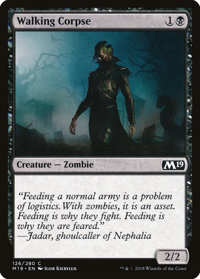 Walking Corpse - Core 2019 (Common) [M19-126] Main image