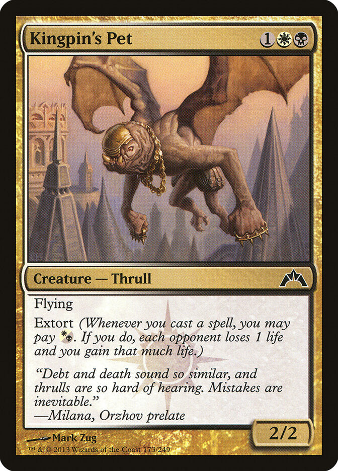 Kingpin's Pet - Gatecrash (Common) [GTC-173]