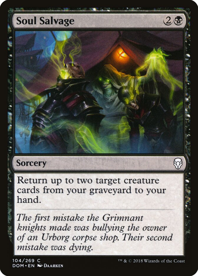 Soul Salvage - Dominaria (Common) [DOM-104]