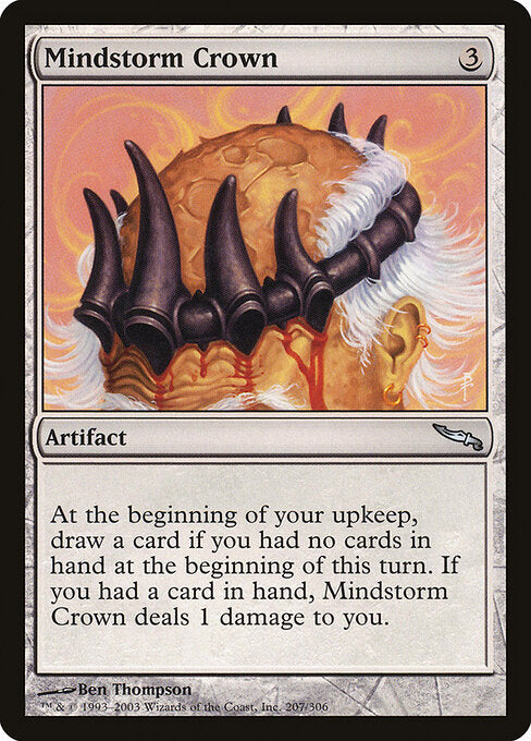 Mindstorm Crown – Mirrodin (MRD-207) Magic: The Gathering card | LC-REM-20260804-15617494909260-347c1442-036b-43e7-9f86-b81a54d6bc41