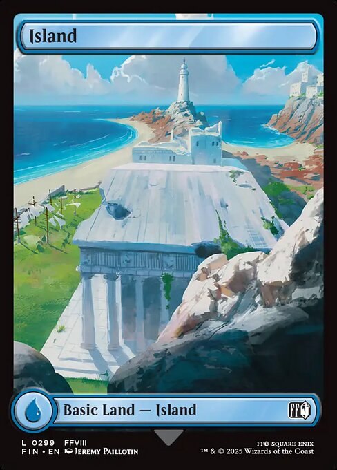 Island – Final Fantasy (FIN-299) Magic: The Gathering card | LC-REM-20260804-15935520801100-347e00db-abcf-4053-aa27-4a5b42e1da55 Hoofdafbeelding