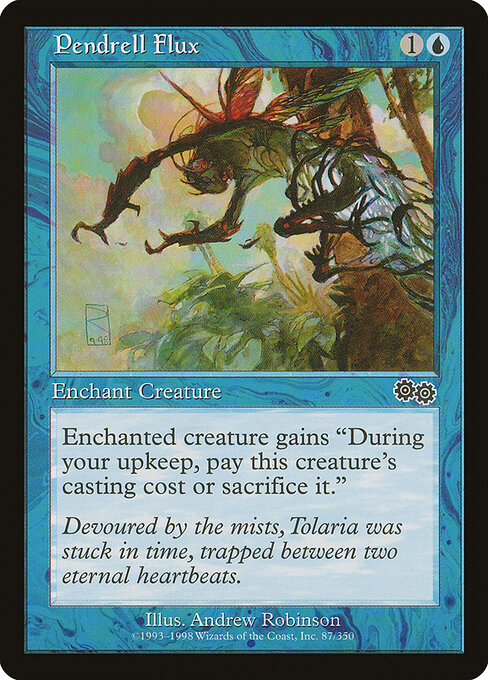 Pendrell Flux – Urza's Saga (USG-87) Magic: The Gathering card Image principale du produit