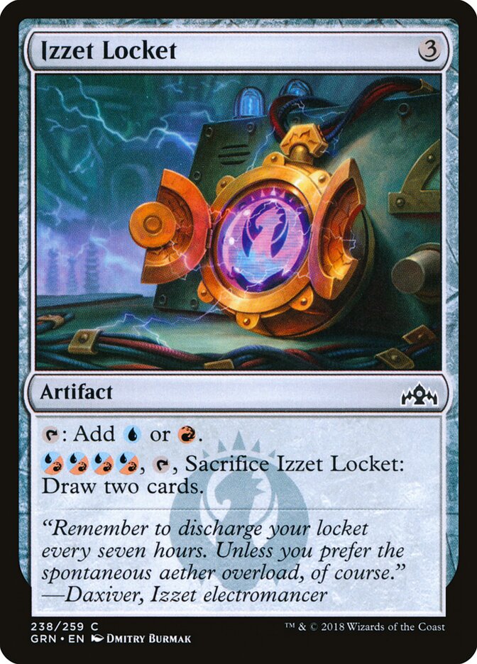 Izzet Locket - Guilds of Ravnica (Common) [GRN-238]
