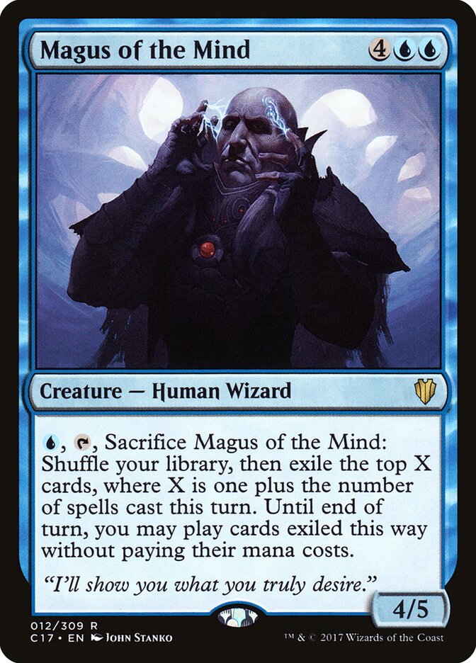 Magus of the Mind - Commander 2017 (Rare) [C17-12] Image principale du produit