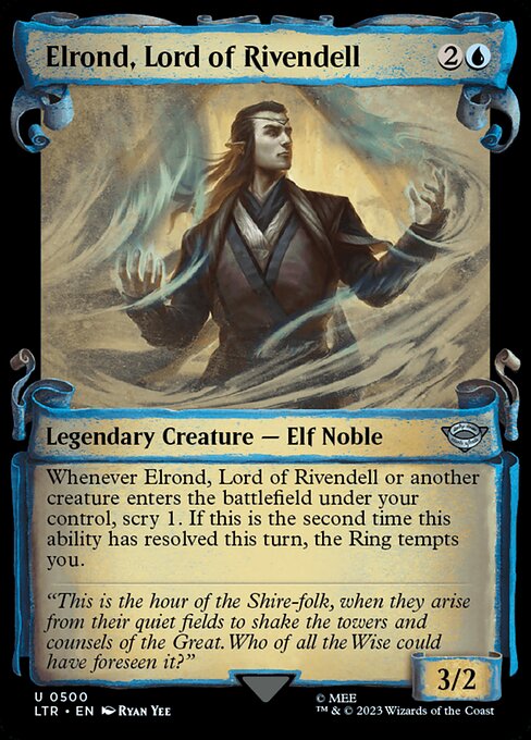 Elrond, Lord of Rivendell – The Lord of the Rings: Tales of Middle-earth (LTR-500) Magic: The Gathering card | LC-REM-20260804-15909433147724-34a13a07-e556-4b84-bed2-59706cb0509c