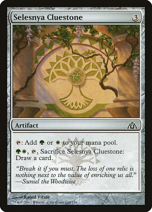 Selesnya Cluestone – Dragon's Maze (DGM-144) Magic: The Gathering card