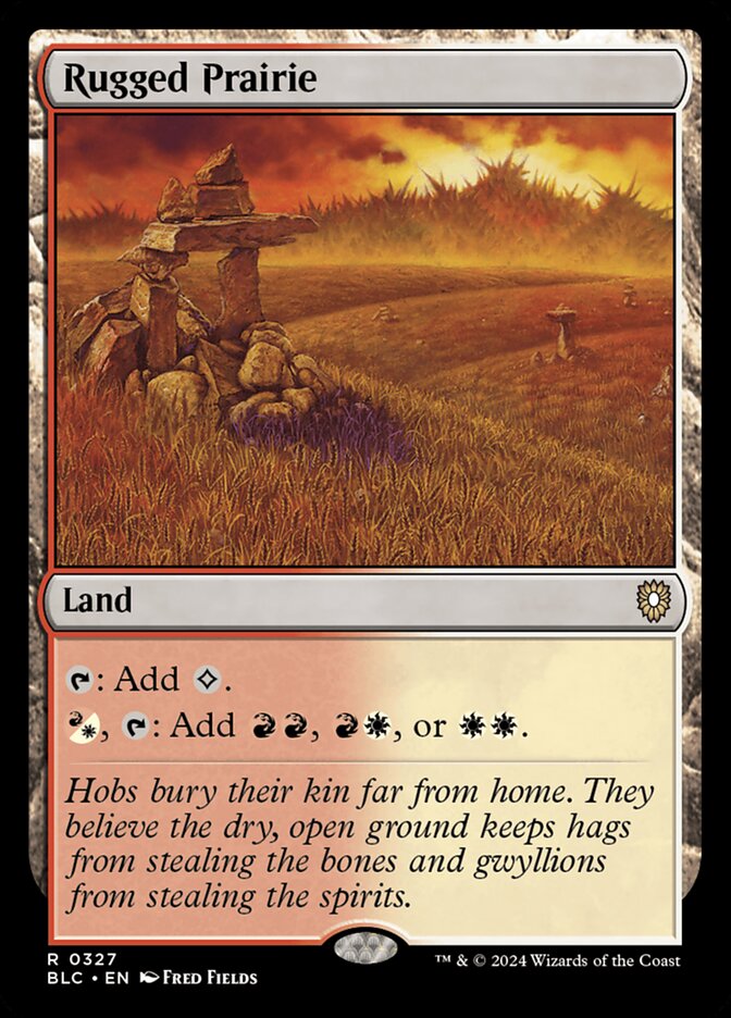 Rugged Prairie - Commander: Bloomburrow (Rare) [BLC-327] Immagine principale del prodotto