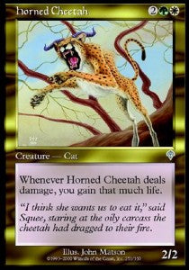 Horned Cheetah - Invasion (Uncommon) [INV-251] Main image