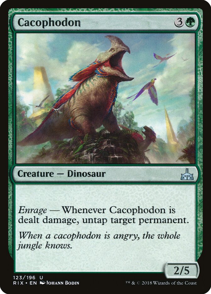 Cacophodon - Rivals of Ixalan (Uncommon) [RIX-123]